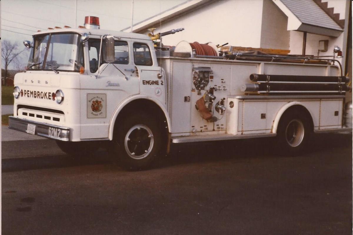 1967 Ford  - Farrar as Engine 2.  Converted to City Service Truck and then left fleet as Rescue 1