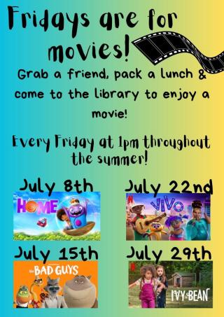 flyer for the movies