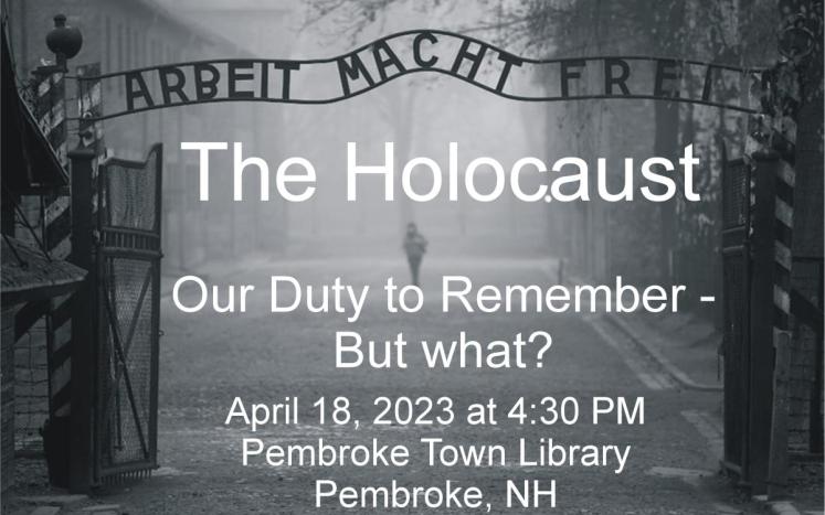 Our Duty to Remember Flyer